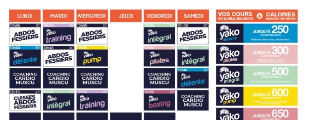 36 planning salle de sport blain