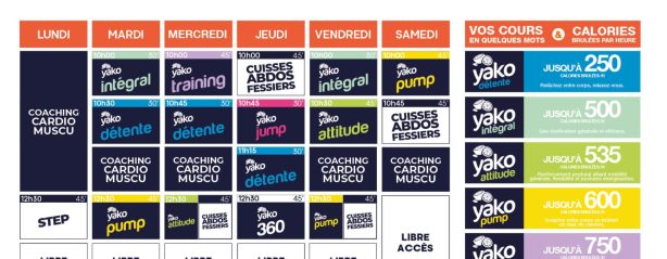 450 planning salle de sport louhans