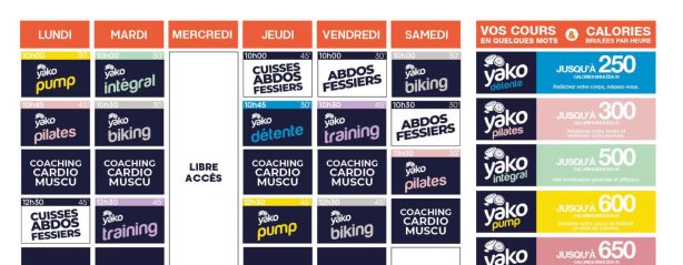 473 planning salle de sport bressuire