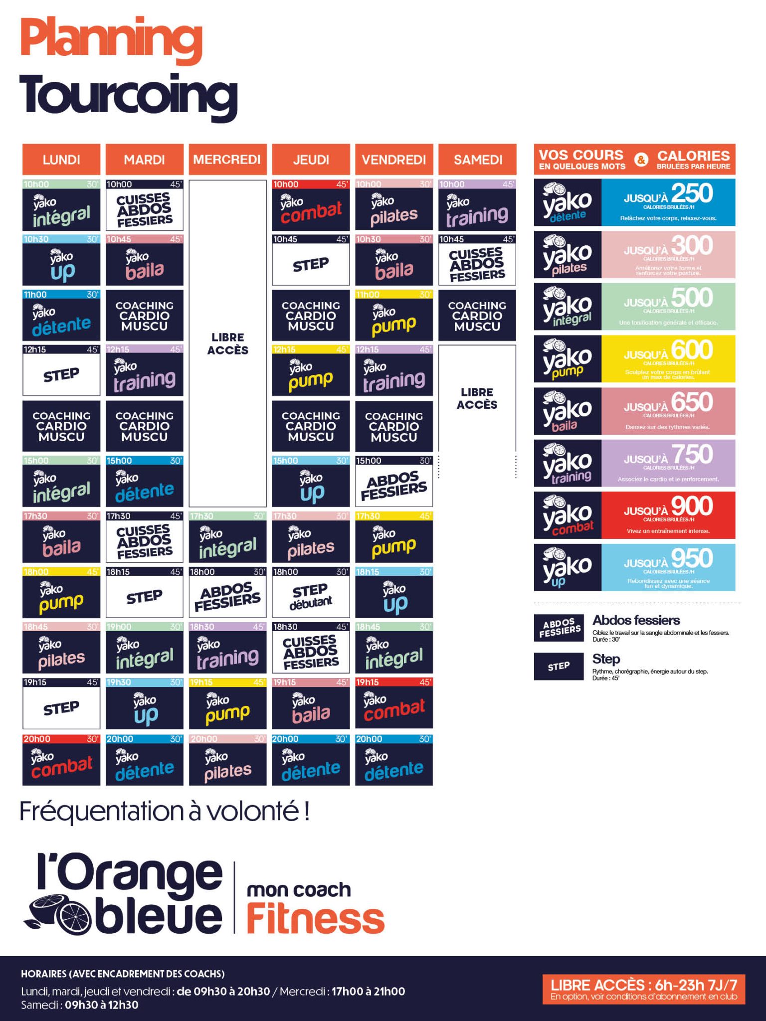 533 planning salle de sport tourcoing