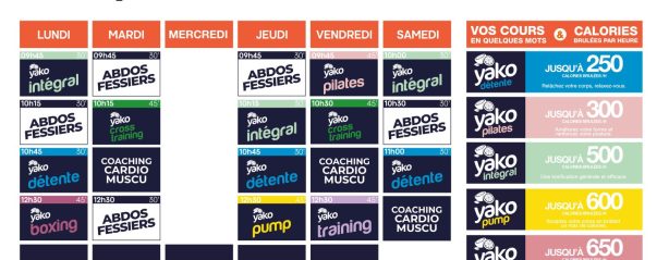 602 planning salle de sport carquefou