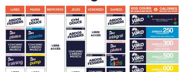 624 planning salle de sport saint pierre en auge