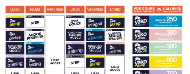 630 planning salle de sport pertuis
