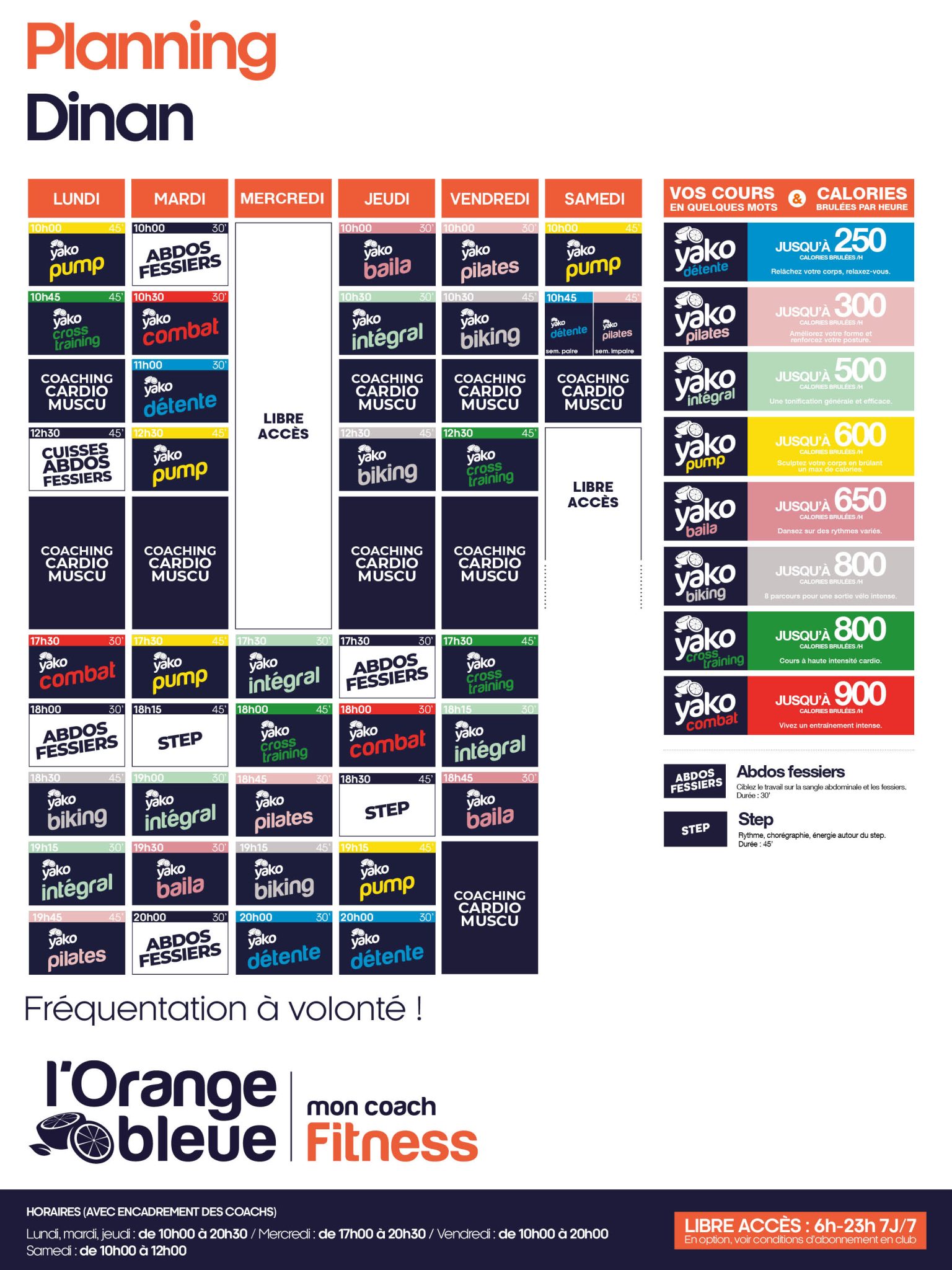 91 planning salle de sport dinan quevert
