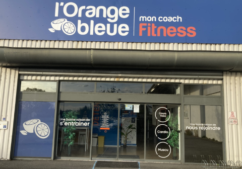 facade salle de sport lorange bleue jarnac