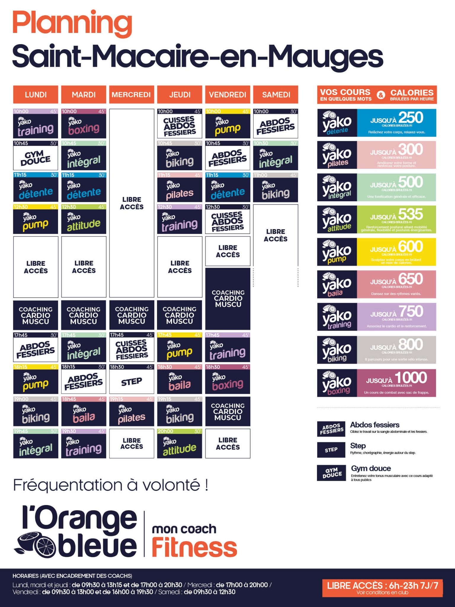 planning salle de sport saint macaire (1)