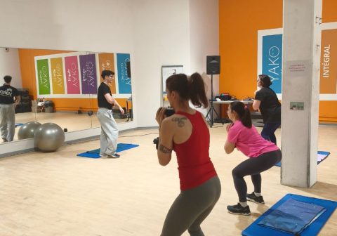 salle de cours collectifs lorange bleue moutiers