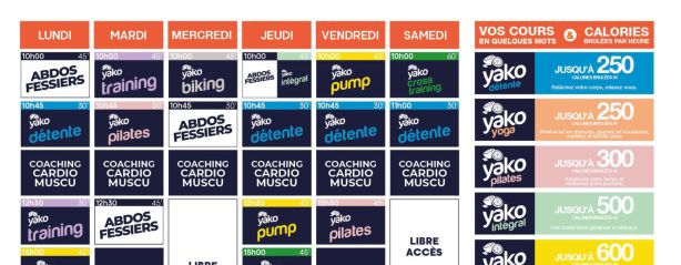 107 planning salle de sport flers