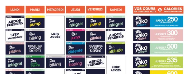 138 planning salle de sport lanester