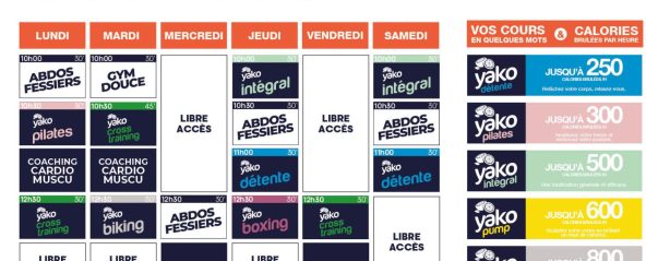 144 planning salle de sport laval nord
