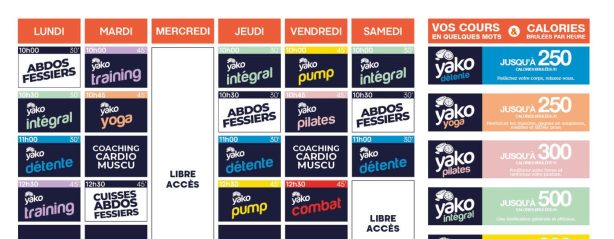 228 planning salle de sport rochefort