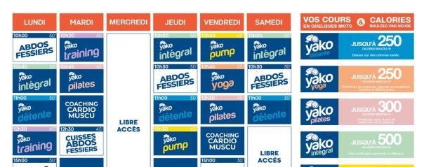 228 planning salle de sport rochefort