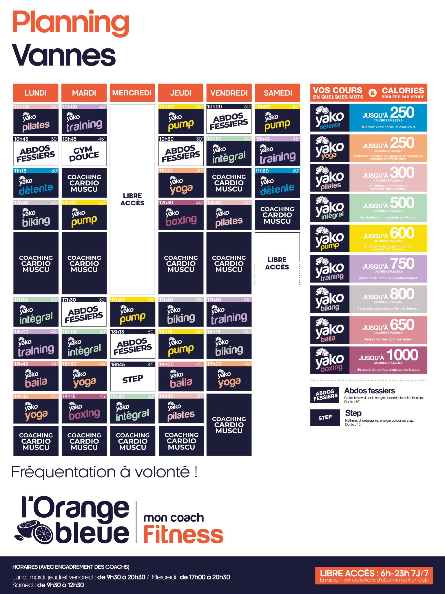 289 planning salle de sport vannes
