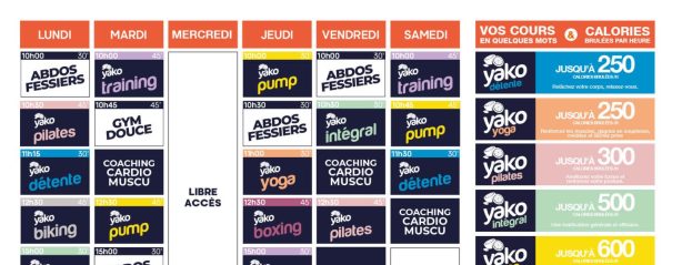 289 planning salle de sport vannes