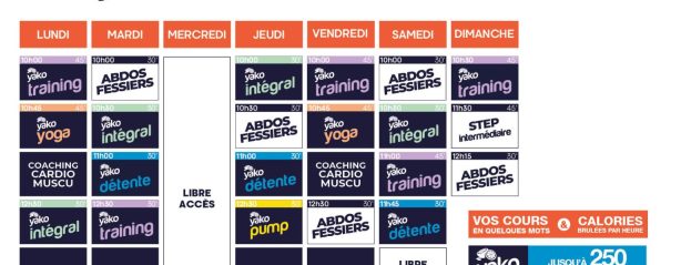 298 planning salle de sport villejuif