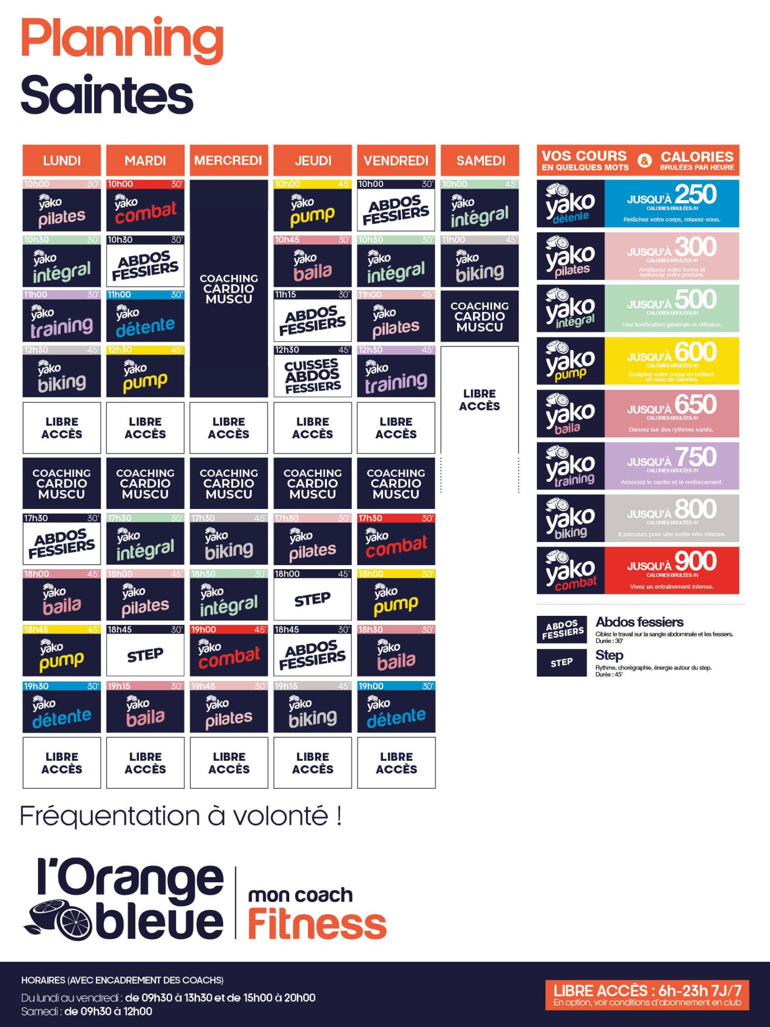 368 planning salle de sport saintes saint georges des coteaux