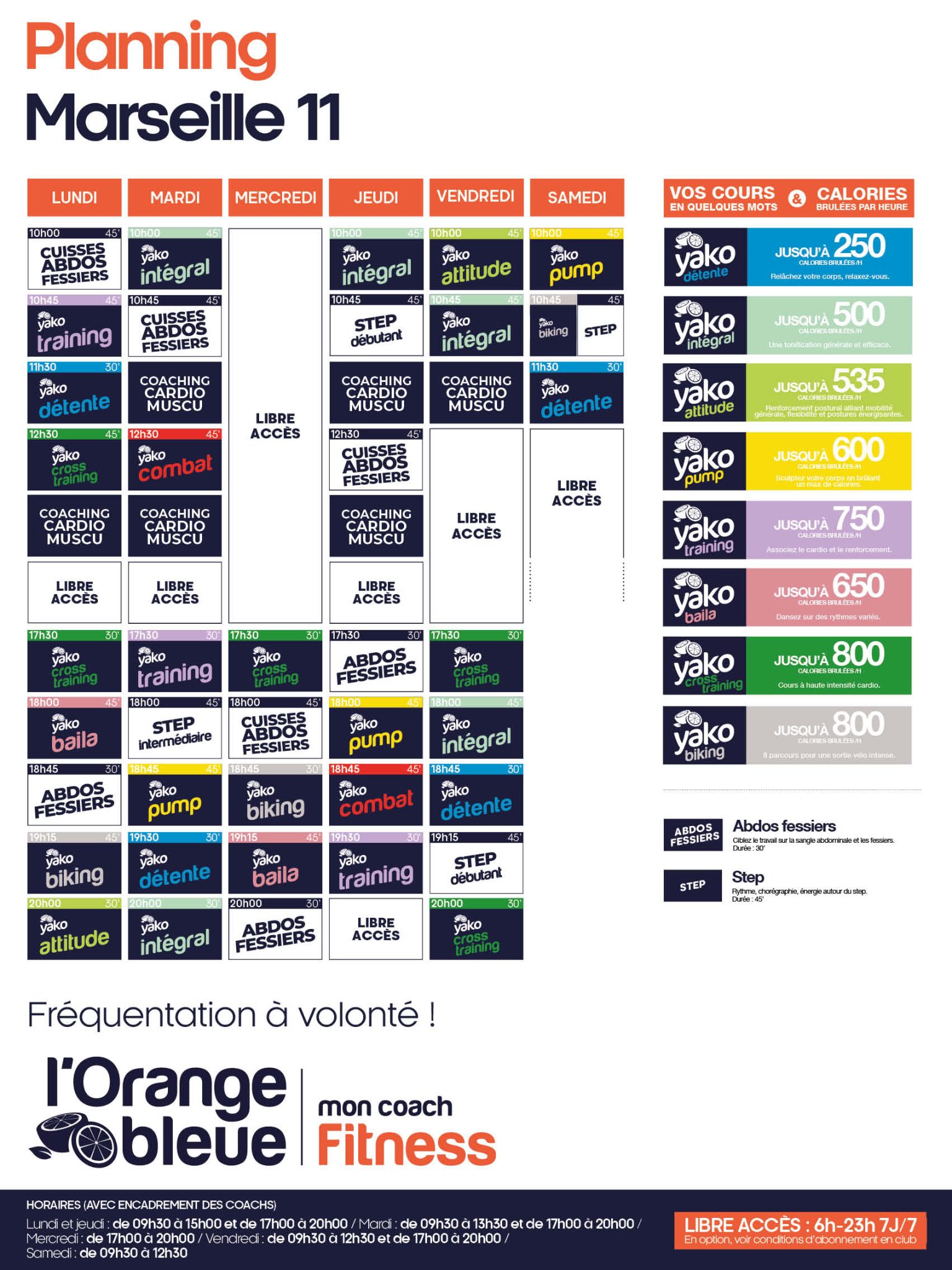 419 planning salle de sport marseille la valentine