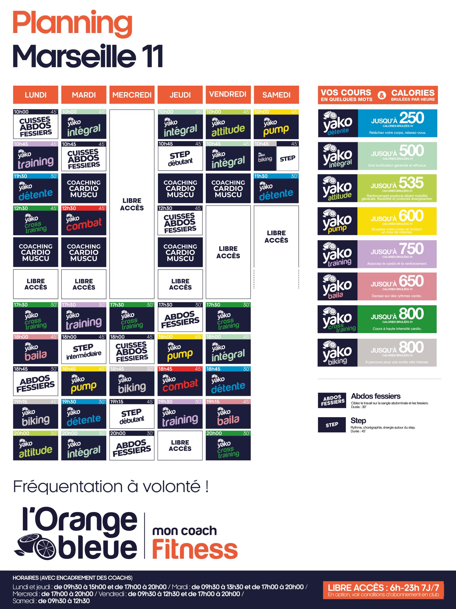 419 planning salle de sport marseille la valentine