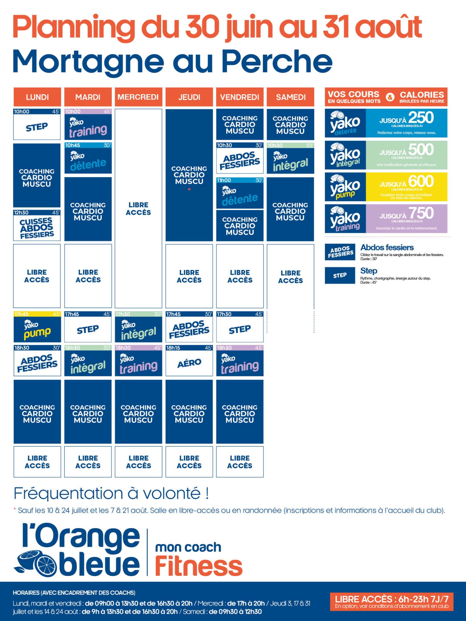 444 planning salle de sport mortagne au perche saint langis les mortagne
