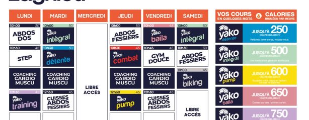 451 planning salle de sport lagnieu