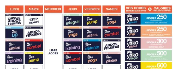 452 planning salle de sport l'isle d'abeau
