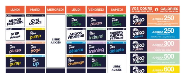 464 planning salle de sport libourne