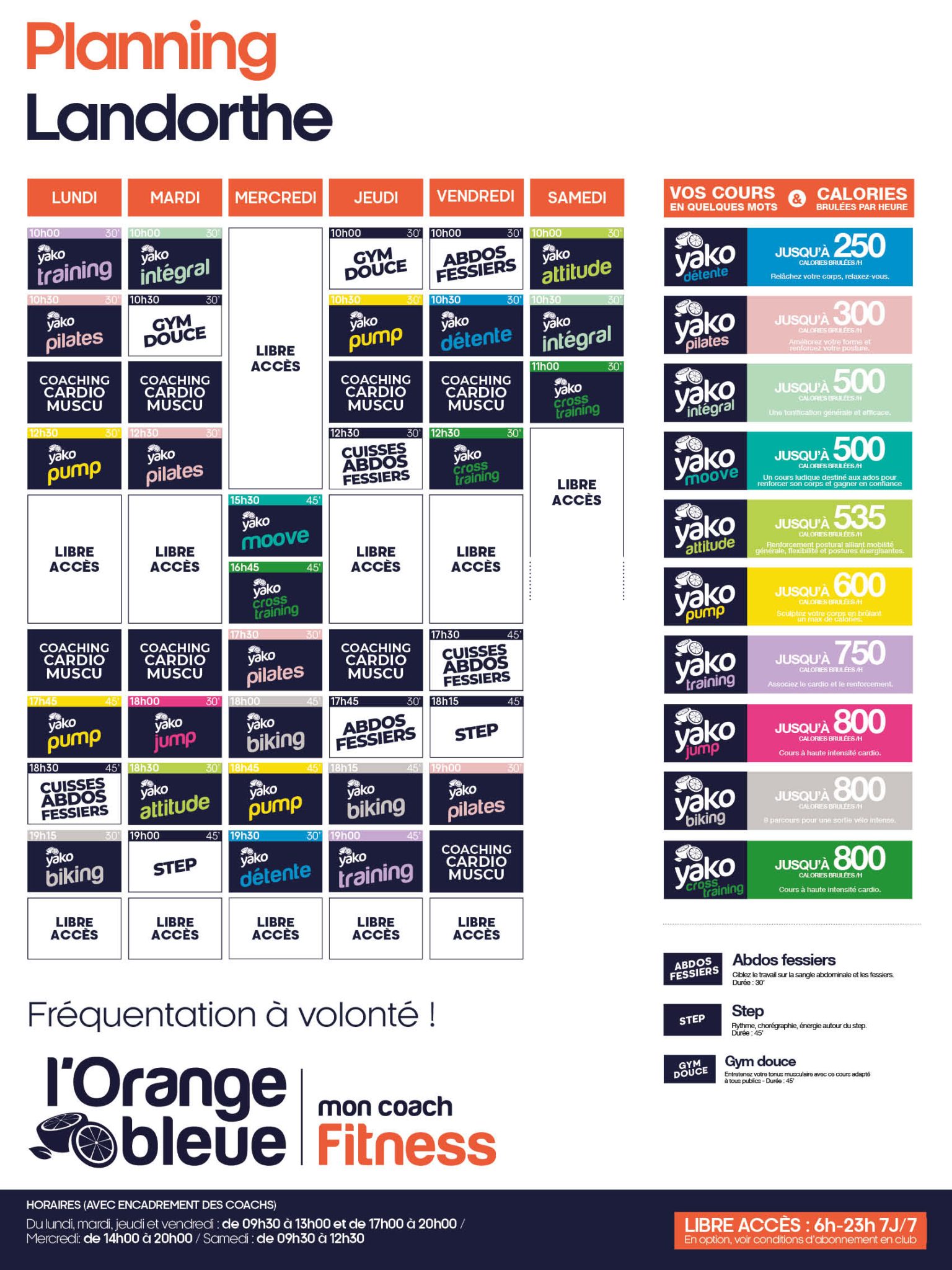 478 planning salle de sport saint gaudens landorthe