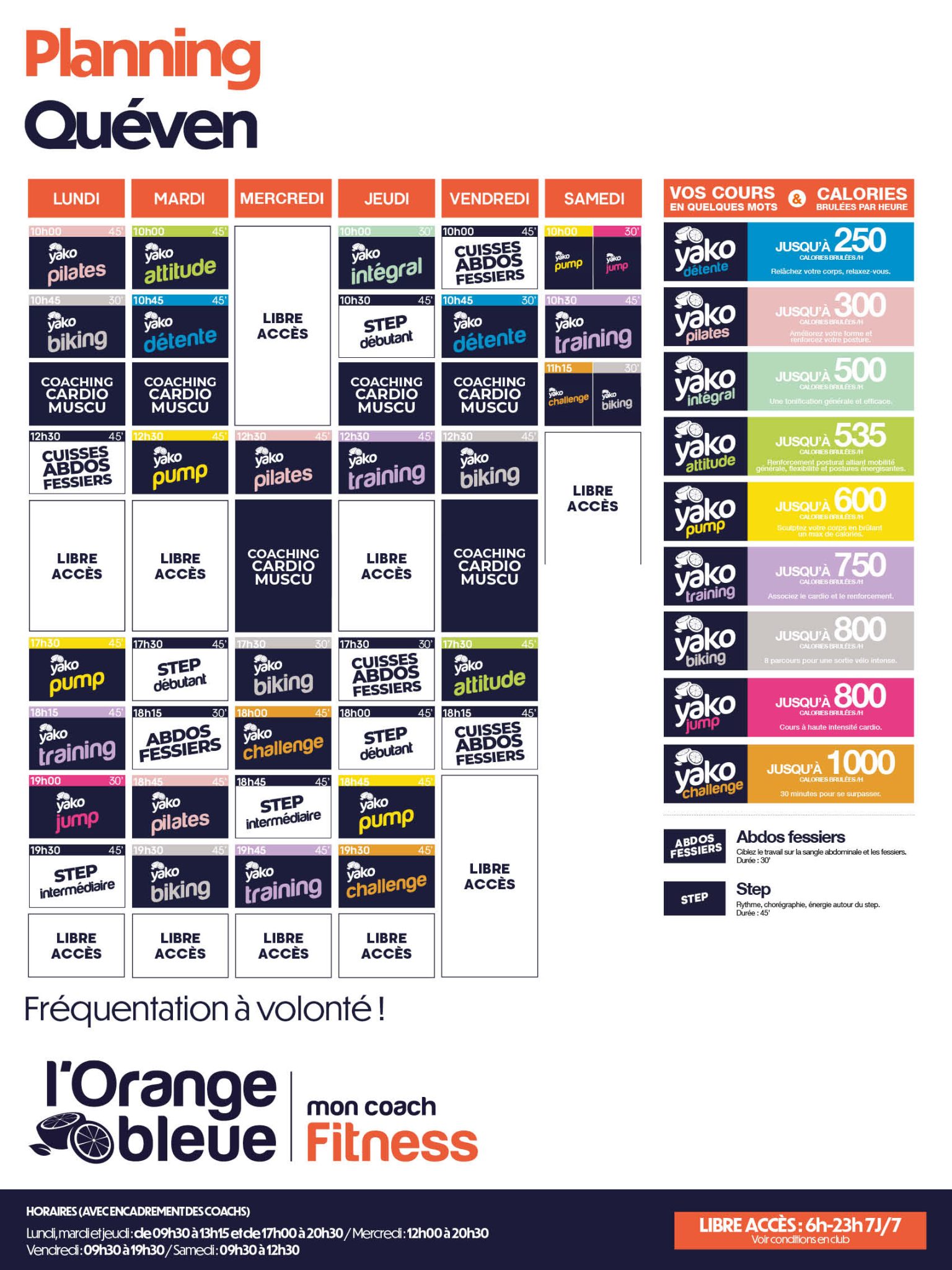 486 planning salle de sport queven