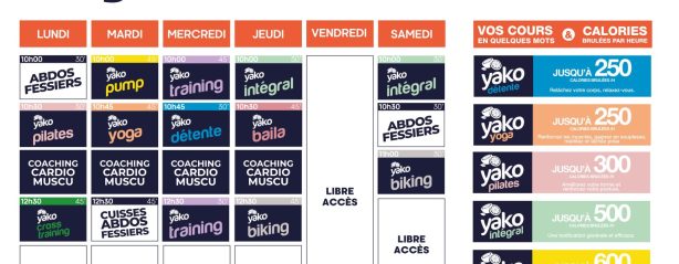 491 planning salle de sport matignon