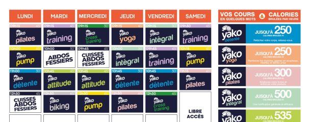 497 planning salle de sport biscarrosse