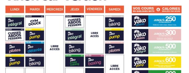 588 planning salle de sport vinon sur verdon