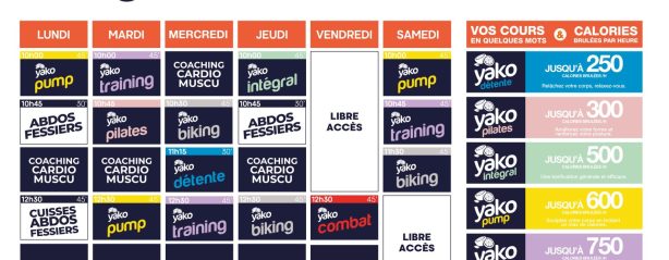 605 planning salle de sport bourg les valence605 planning salle de sport bourg les valence
