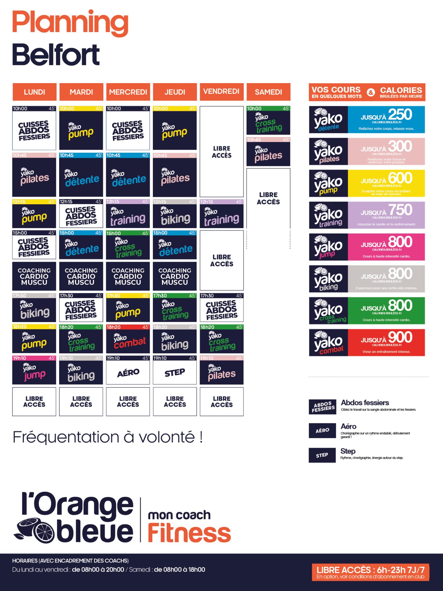 623 planning salle de sport belfort