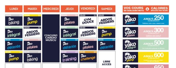 636 planning salle de sport gond pontouvre