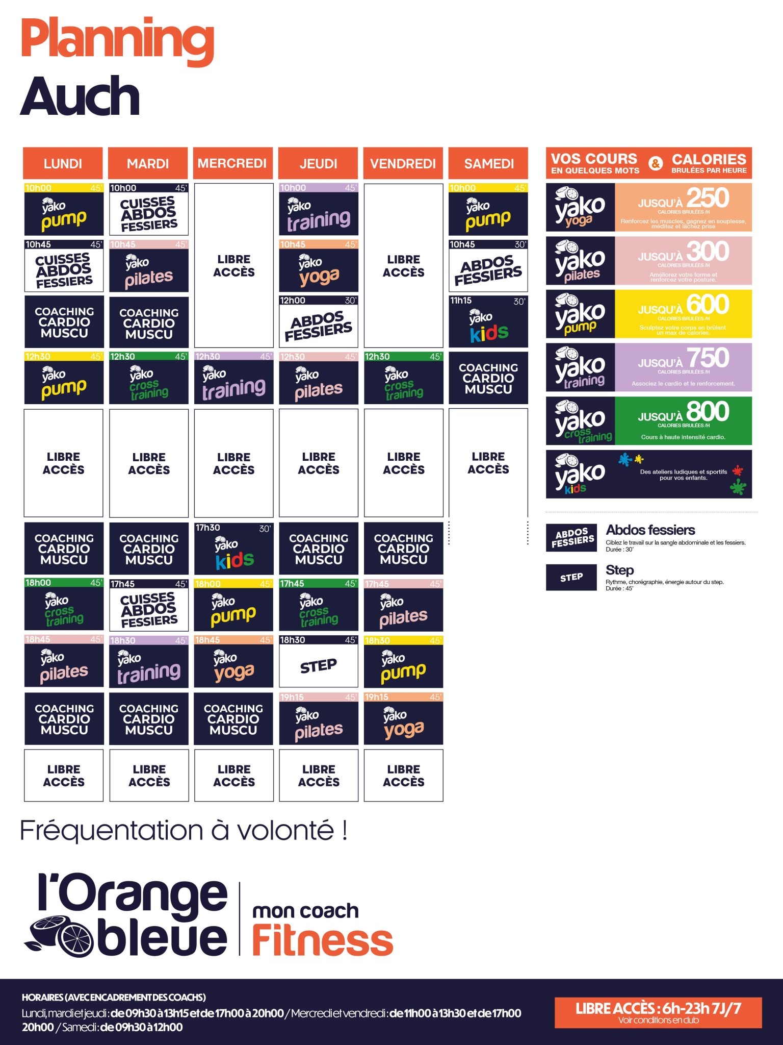644 planning salle de sport auch
