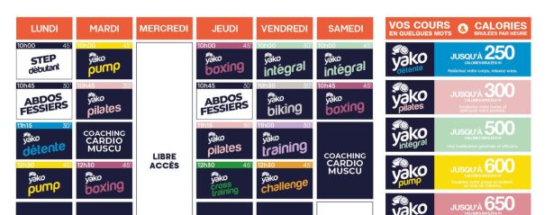 77 planning salle de sport châteaulin