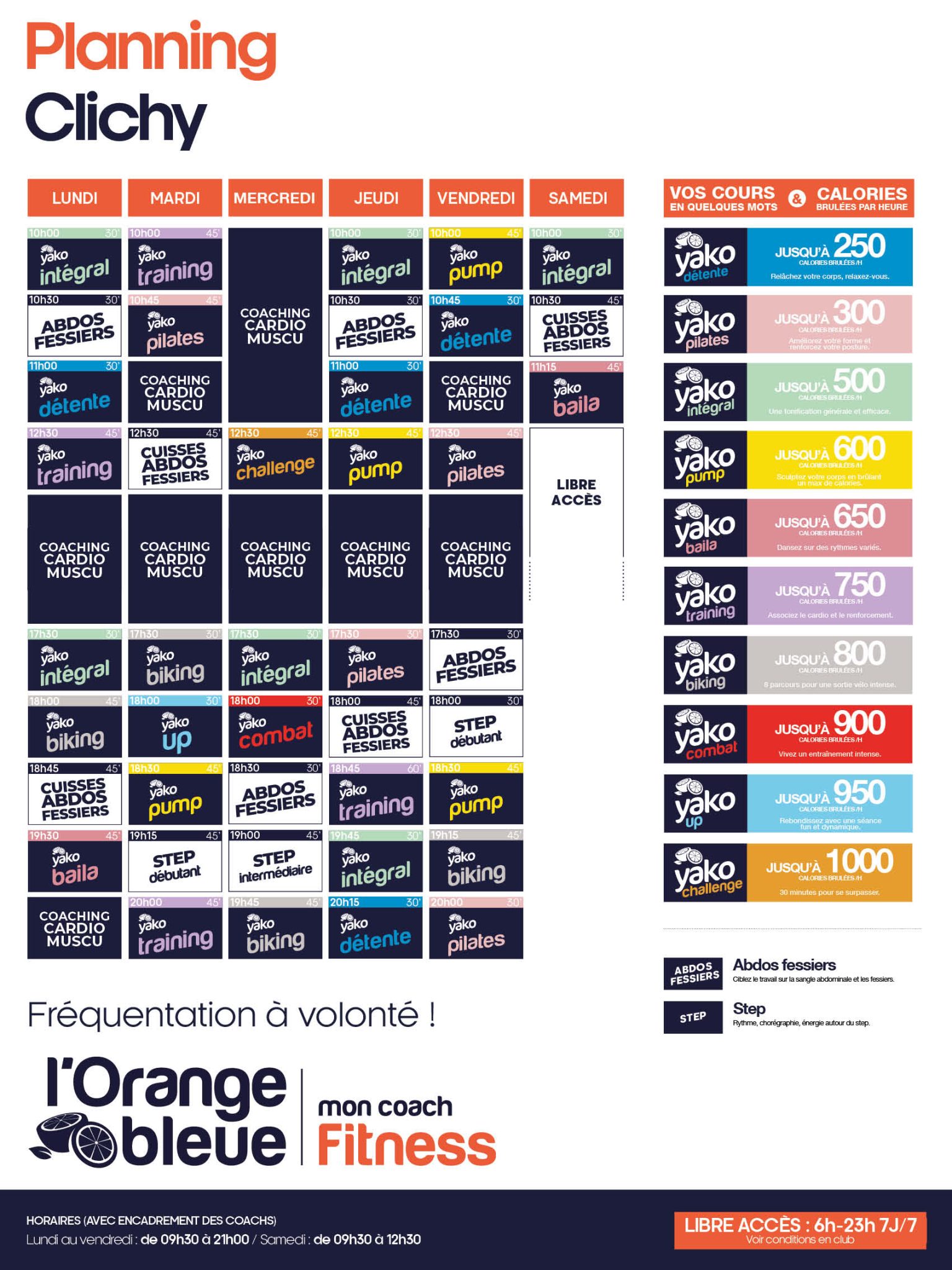 79 planning salle de sport clichy