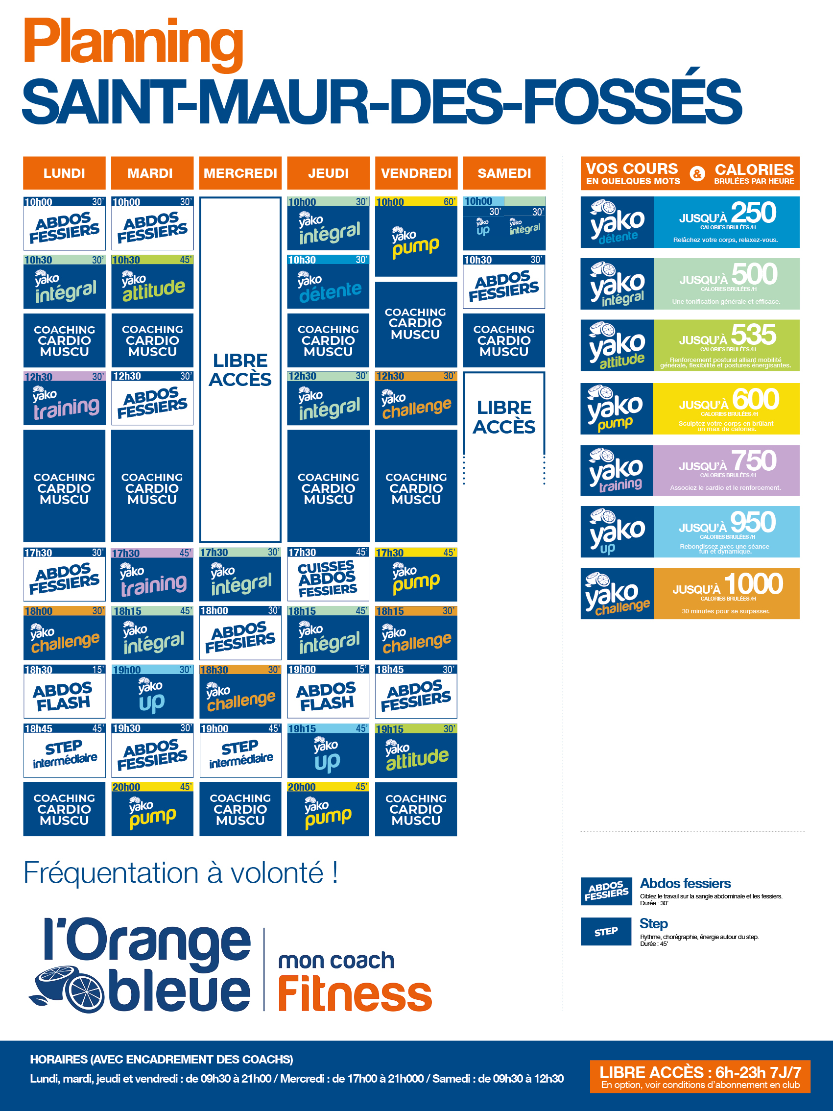 Ta Salle de sport et fitness à SaintMaurdesFossés Cours collectifs Coachs en salle l