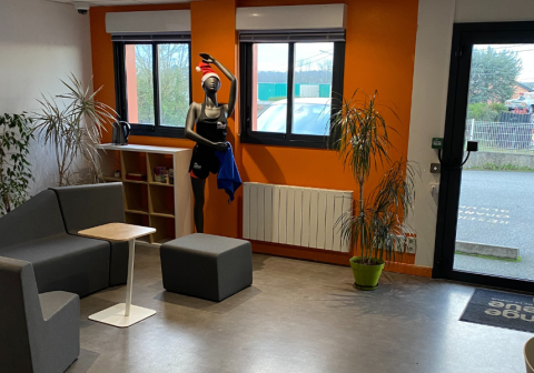 accueil salle de sport lorange bleue chateaubriant