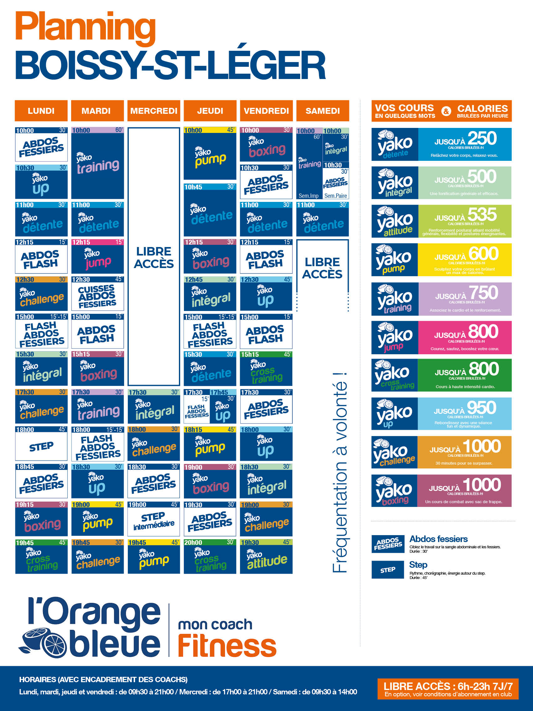 Ta Salle de sport et fitness à BoissySaintLéger Cours collectifs