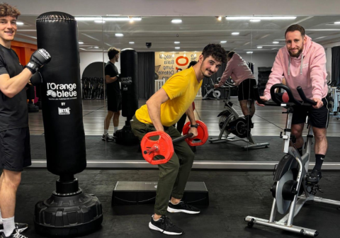 equipe salle de sport lorange bleue la baule