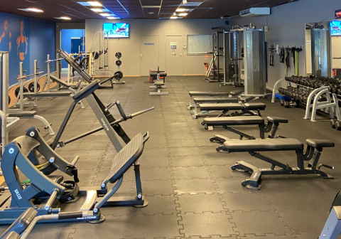 espace musculation lorange bleue laval université