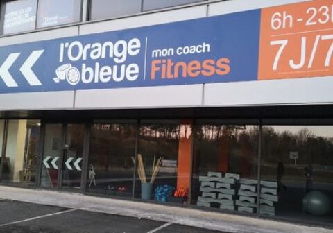 facade salle de sport lorange bleue saintes