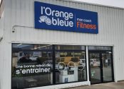 facade salle de sport lorange bleue baud