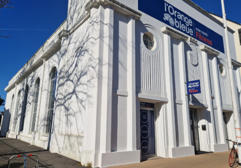 facade salle de sport lorange bleue la baule