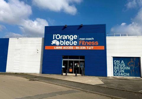 facade salle de sport lorange bleue provins