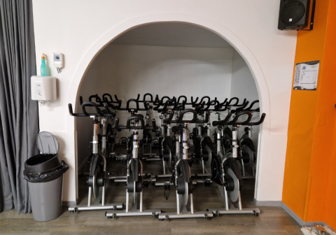 velos salle de sport lorange bleue la baule