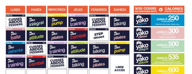 655 planning salle de sport saint esteve