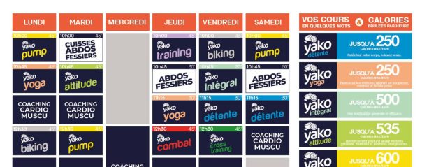 702 planning salle de sport saran