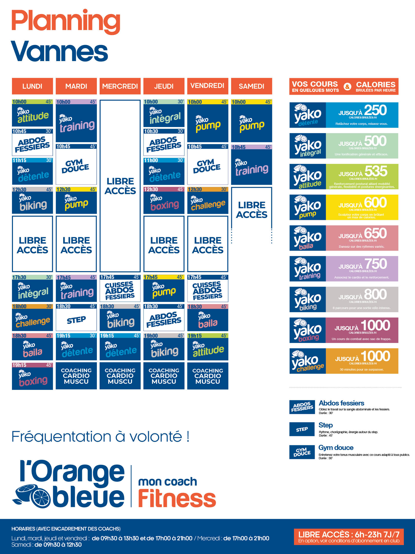 Ta Salle de sport et fitness à Vannes Cours collectifs Coachs en